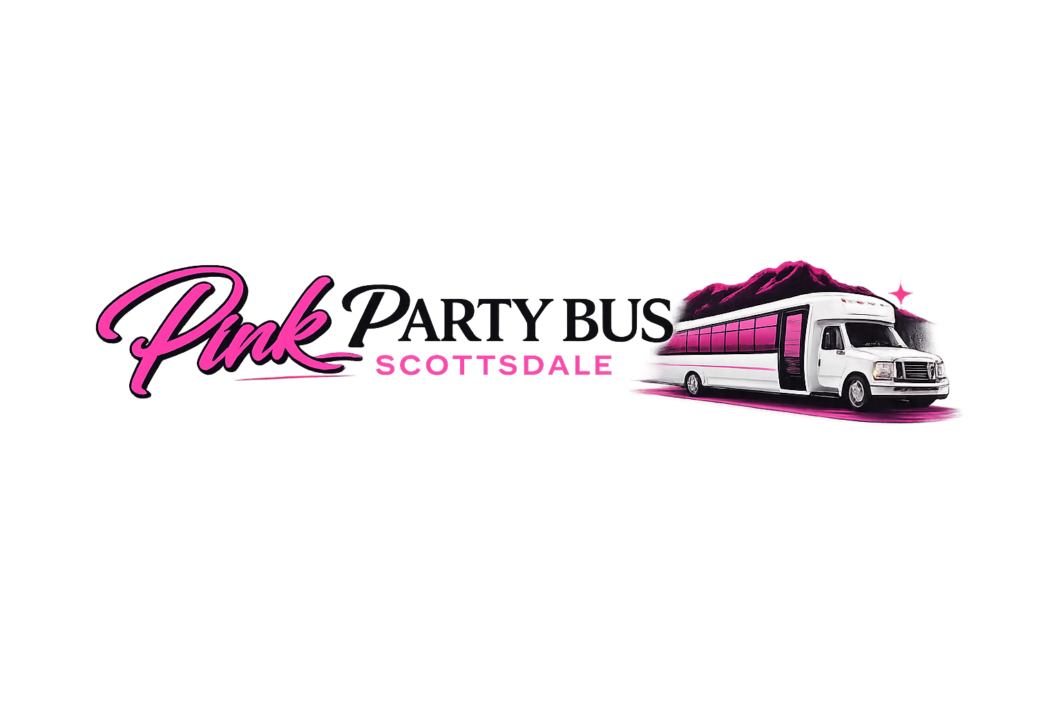 Pink Party Bus Scottsdale